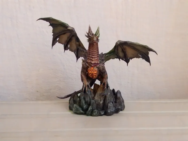 ANCIENT DRAGON - HIGHLY DETAILED DRAKE FIGURINE 3D [FREE]