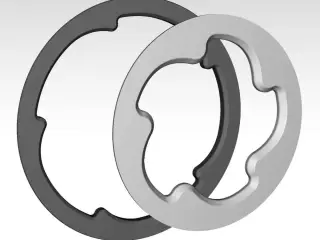 Chainring guard outer