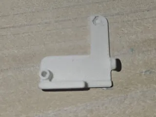 K2 Plus Extruder Cover for PTFE tube / pneumatic fitting
