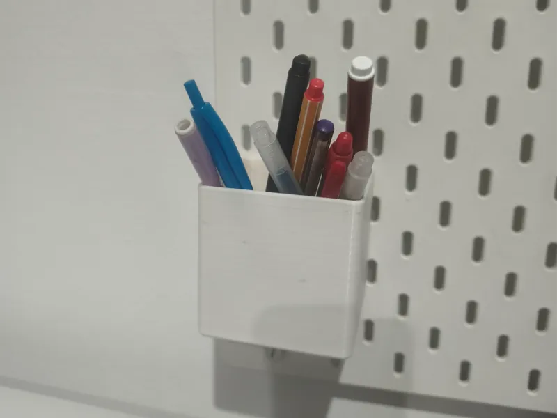🗂️ Recipient 80x80x80 pentru panoul Skadis de la IKEA
