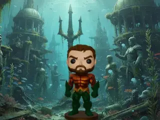 Aquaman Battle Damaged V2