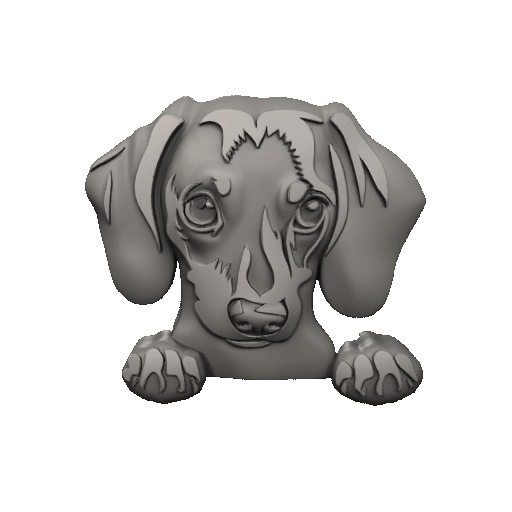 Dachshund wall decoration