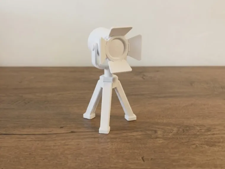 Studio Spotlight on a Tripod - Movie Set Lighting