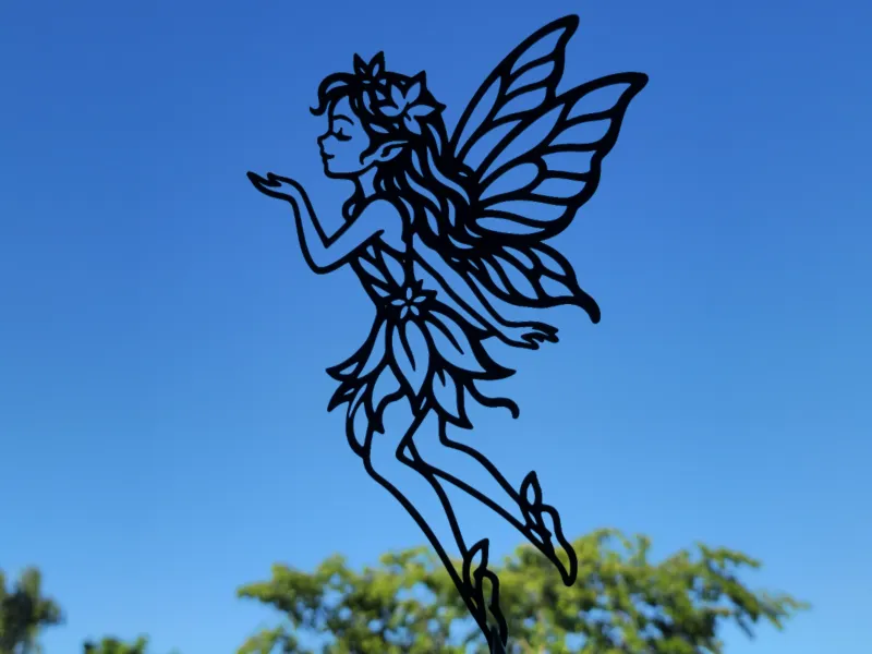Enchanting Fantasy Fairy 2D Decor