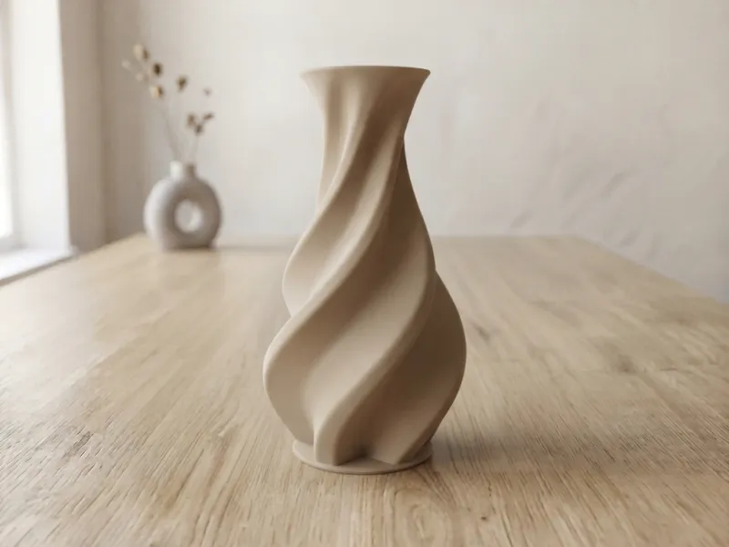 Twisted Vase candle stand