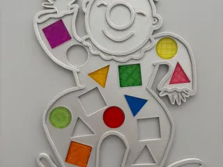 puzzle clown