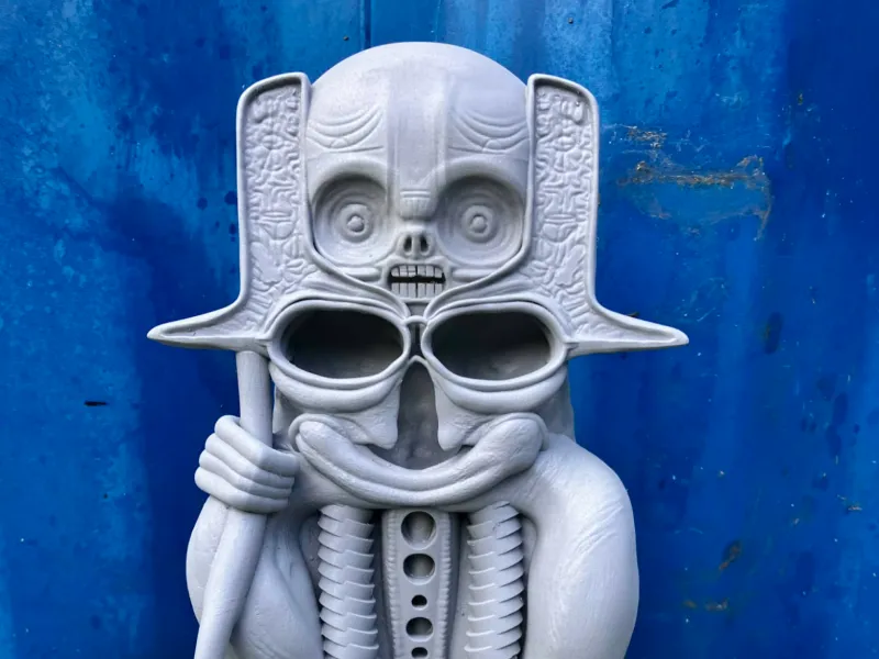 HR Giger glasses tribute
