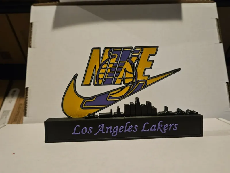NBA - Nike x LA Lakers display