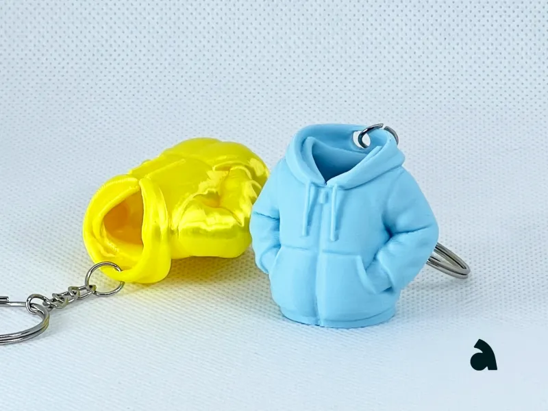 Puffer Jacket Keychain