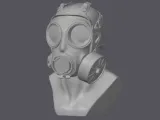 GASMASK BUST-0