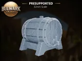 Tavern Beer Cask – DnD Tabletop Terrain (Presupported STL)-0