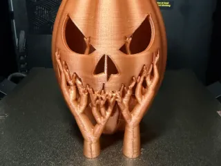Scary Pumpkin Vase | Halloween Jack O' Lantern Decor