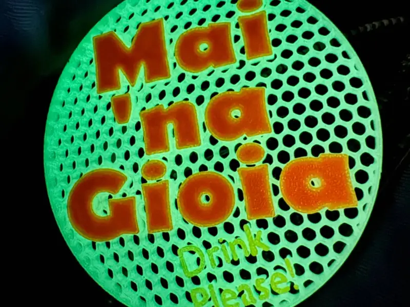 Sottobicchiere MAI 'NA GIOIA