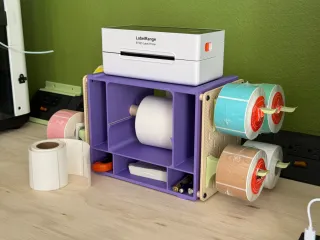 Label Printer Stand