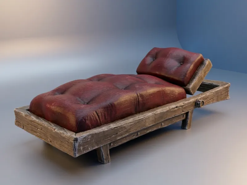 Miniature Divan _ Vintage