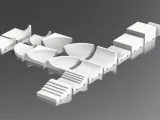 Modular Fingerboard Skatepark (16+ Parts)-0