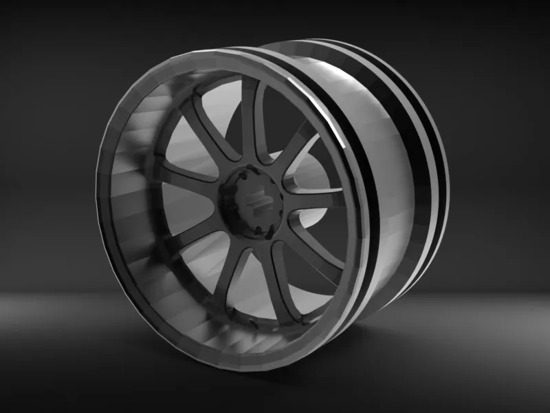 Work Emotion XD9 wheel for Lego 43 x 26