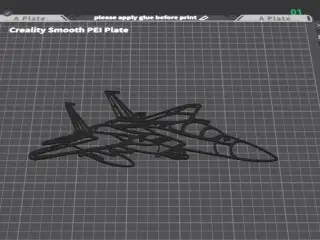 F-15 Eagle #2 | 2D WALL ART