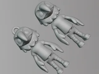Clutch Chibi Flexi - Mascot of the 2026 World Cup - Multicol