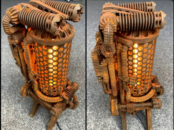 Coke Oven - Steampunk Style Lamp