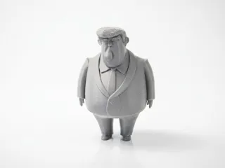 Donald Trump Figurine Celebrity 3D Printable