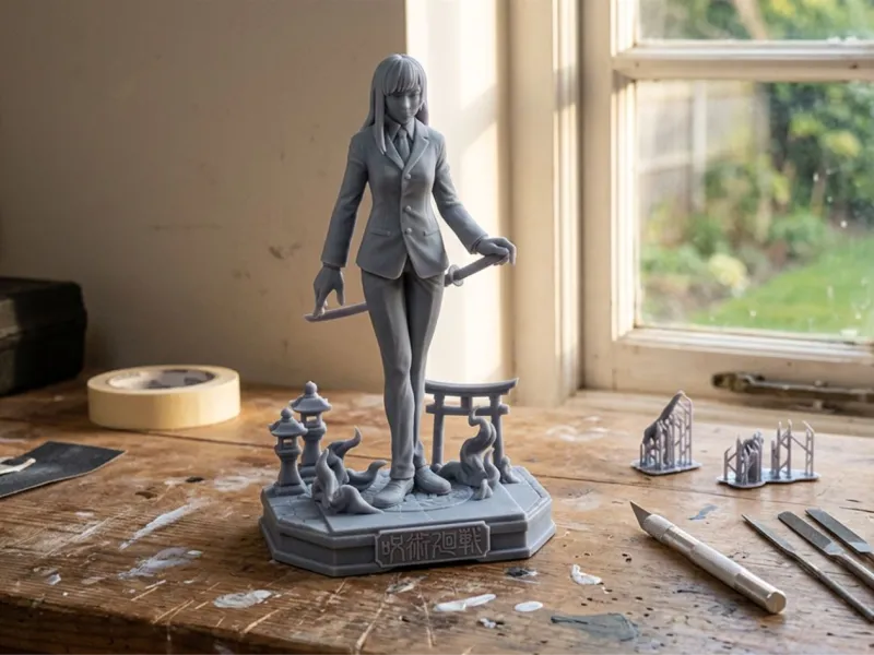 Kasumi Miwa - Jujutsu Kaisen - STL ready for 3D Printing