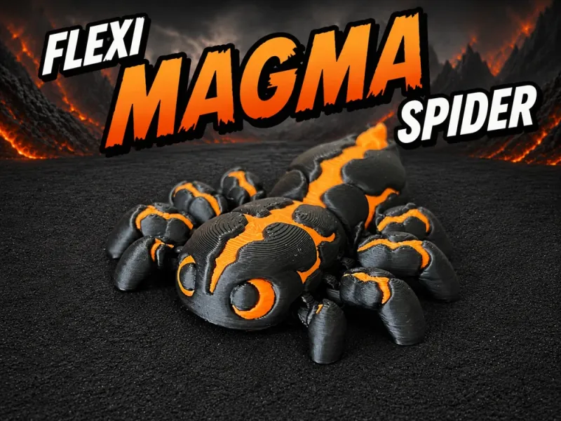 Flexi Magma Spider, Sevimli Eklemli Model