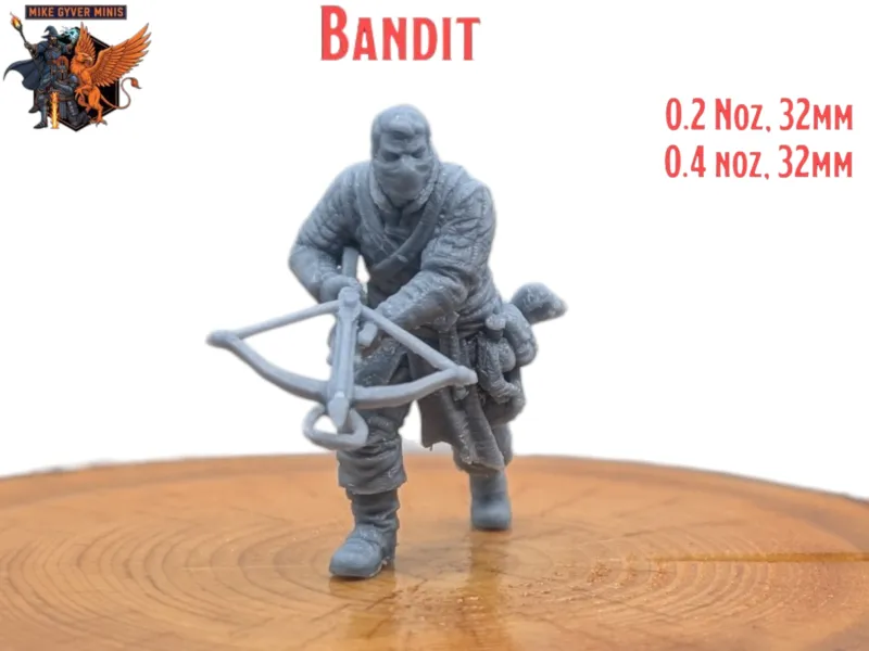 Bandit Ranged - MGM Print-Ready Mini