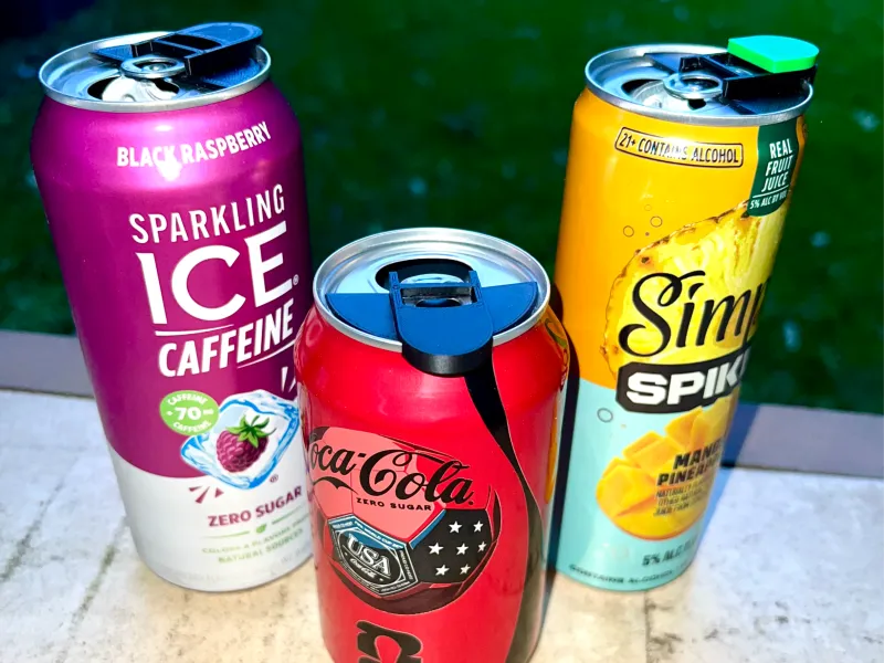 Couvercles pour canettes de soda/bière/boissons_ID Étiquettes de couleur et anti-insectes !