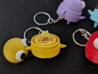 Repo keycap clicker keychain fidget