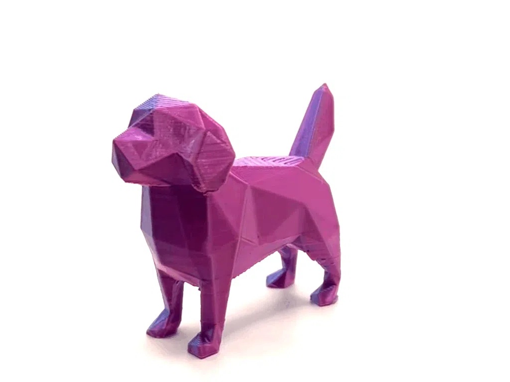 Low poly Beagle, dog-0