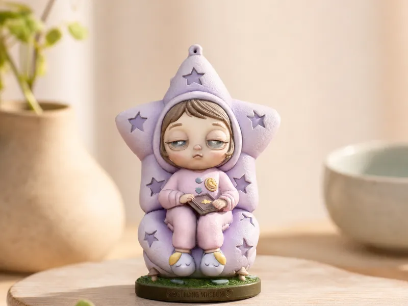 Star Pillow Girl