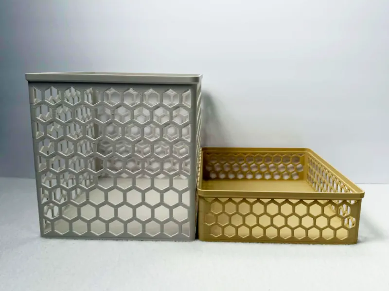 215X170mm Stackable Hexagon Bins