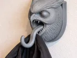 Owl Head Wall Hanger Coat and Key Holder Hook-0