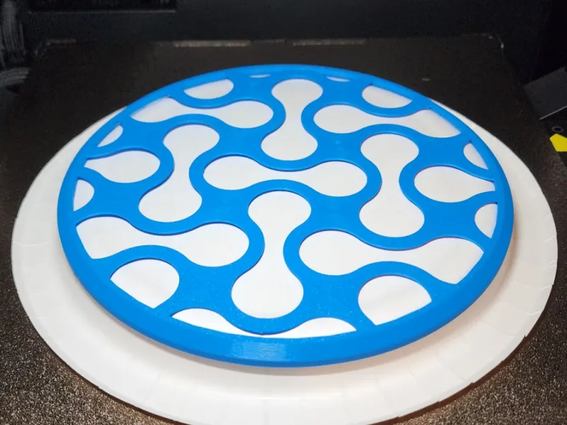 8 and 10 inch paper plate holder
