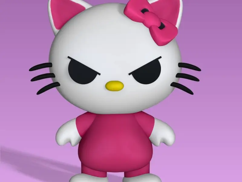 Angry Hello Kitty | cute | kids | children favourite