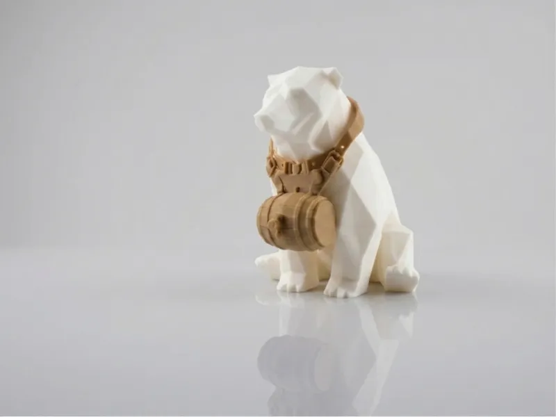 Low-Poly Rescue "Bear" (Maremmano Sheepdog Inside Joke!)