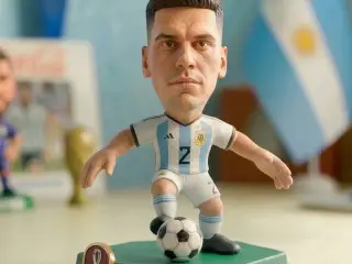 LLavero de Campeones del Mundo 2022 - Juan Foyth