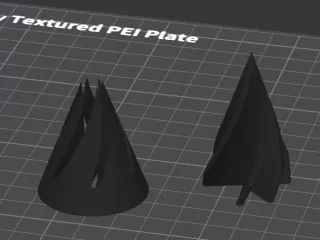 Twisty Fidget Cone
