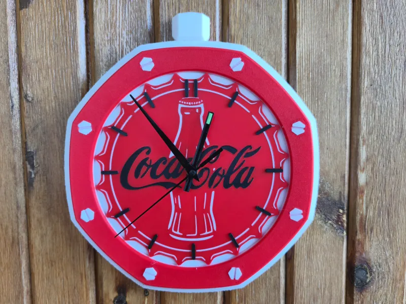 Reloj de pared / Reloj de pared Coca Cola