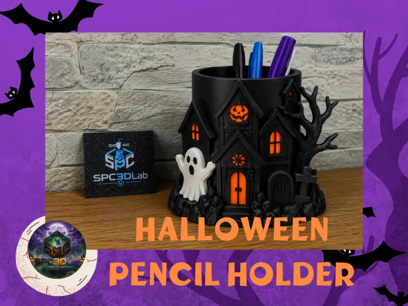 Porte-crayons Halloween