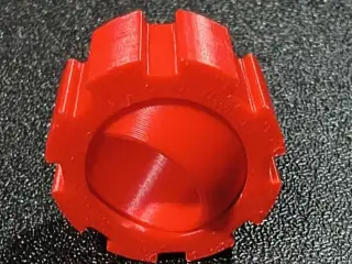 Gear type III Fidget Ring Spinner with rotary core