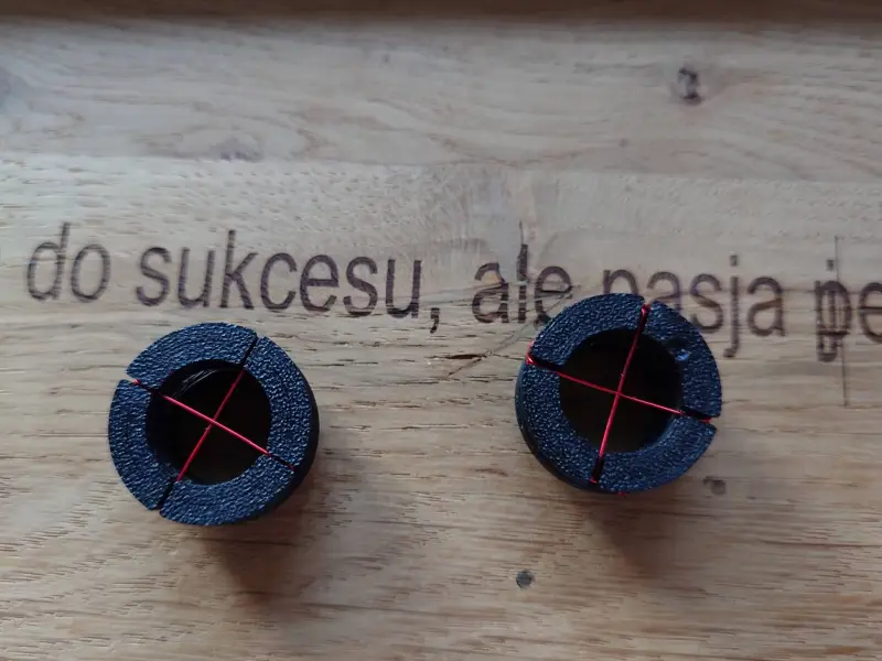 Laser path calibration device