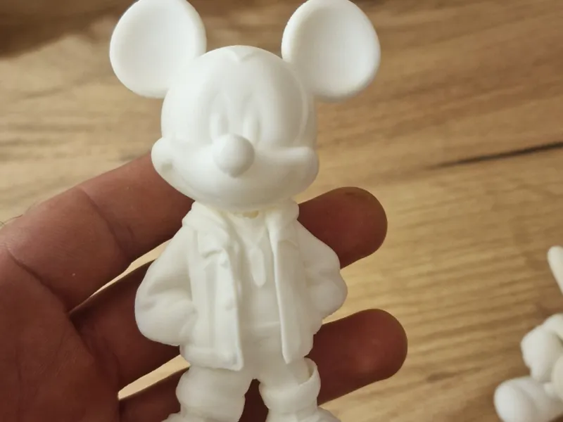 Мультяшная 3D-модель Микки Мауса