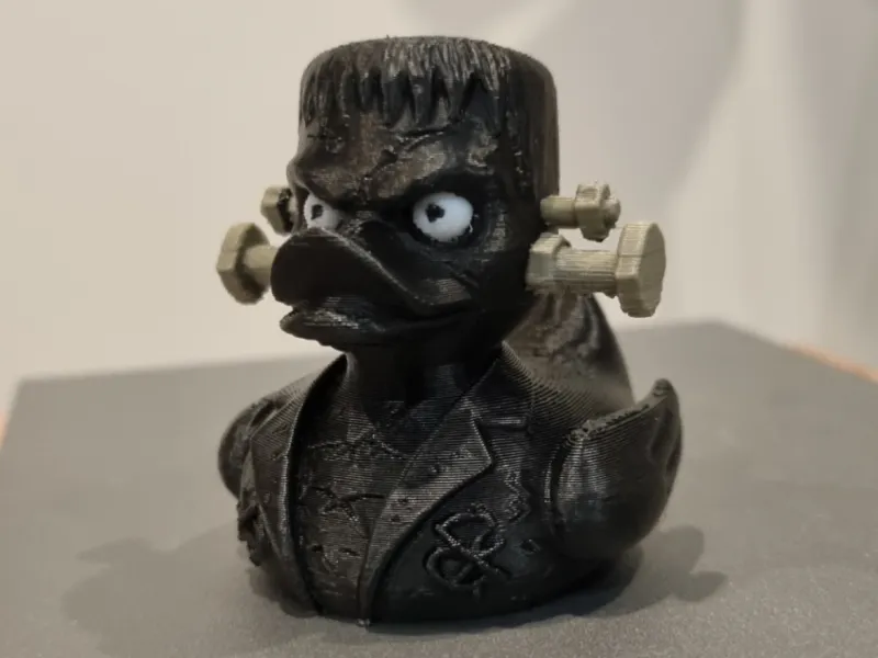 Quackenstein, halloween Frankenstain Duck