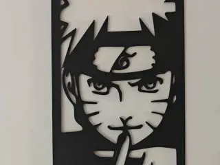 Naruto Jutsu – Mural en Silueta