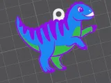 Dino Keychain-0
