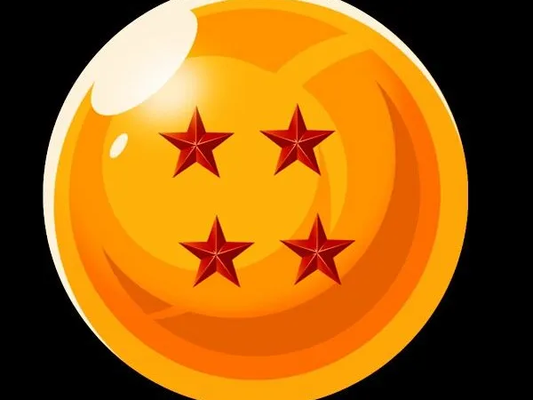 Dragon Ball Z - Esfera 4 Estrellas - Base Shenlong - 3D Prin