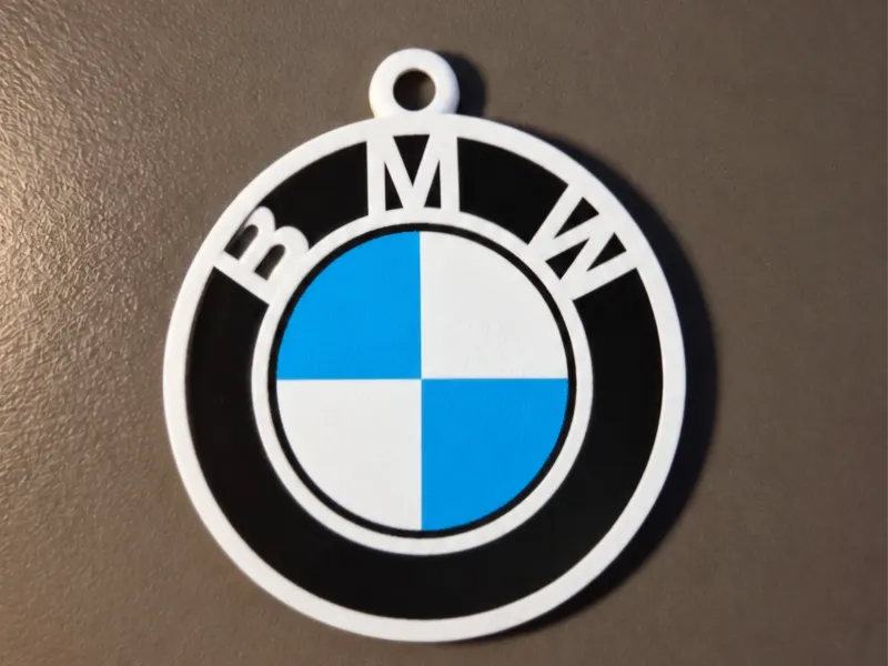 Брелок BMW одноцветный или двухцветный | Брелок BMW