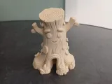 Cute Tree Stump Figurine-0